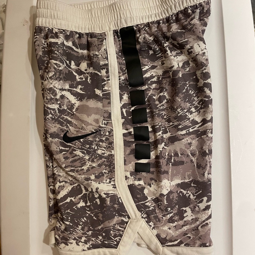 Nike Dri-Fit Kids Black and White Athletic Shorts